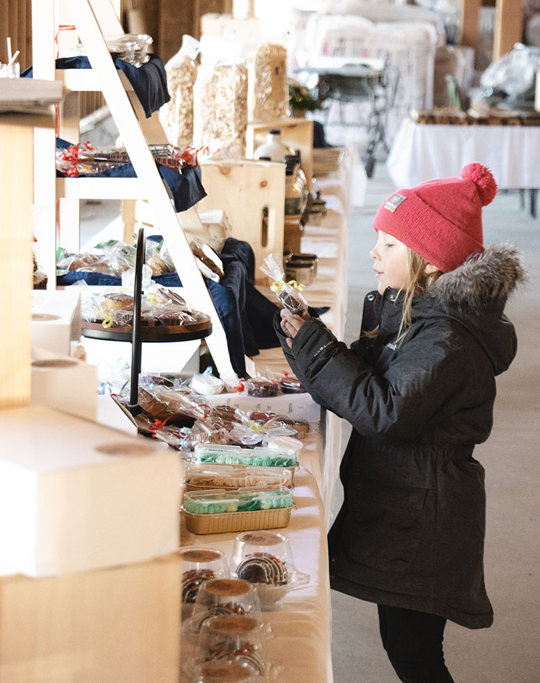 Young Girl Shopping