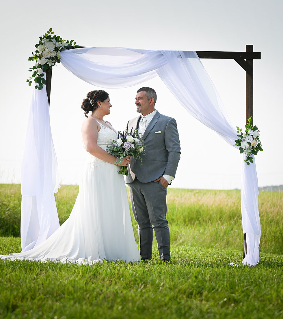 Outside Wedding Ceremony